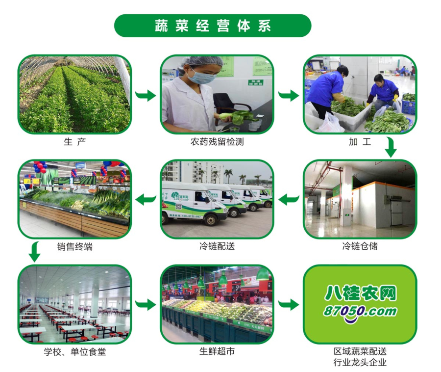 柳州八桂农网农产品批发市场中央厨房建设搭建(图2)